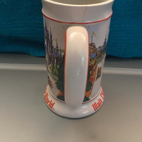 Walt Disney World Magic Kingdom Mug Beer Stein Tankard Main Street 3D VTG 1980 - Picture 4 of 11